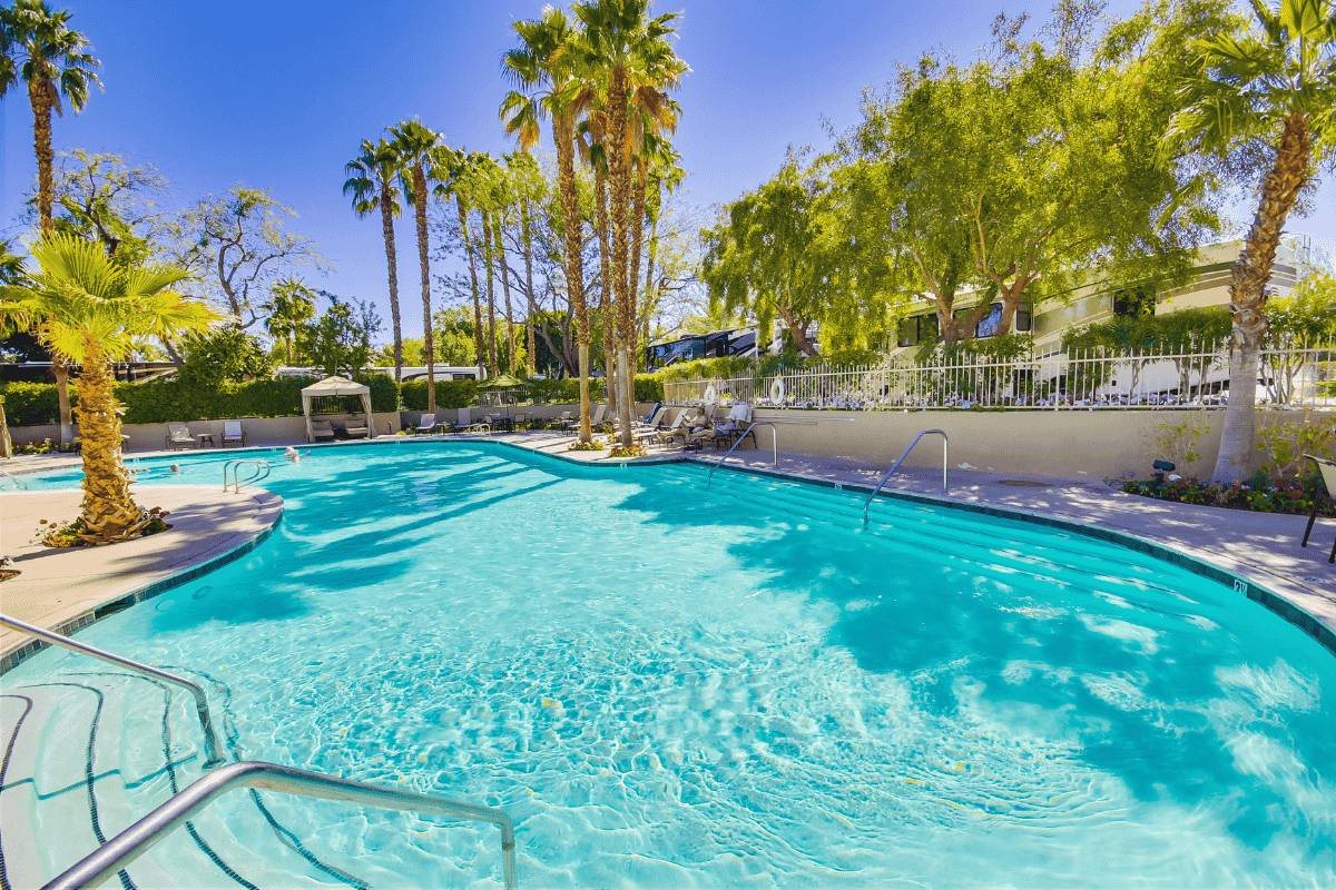 Outdoor Pool and Spa