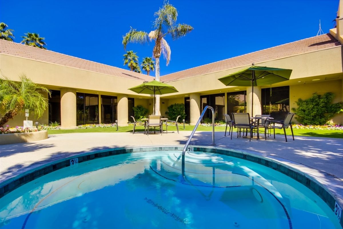 Jacuzzi at Emerald Desert RV Resort