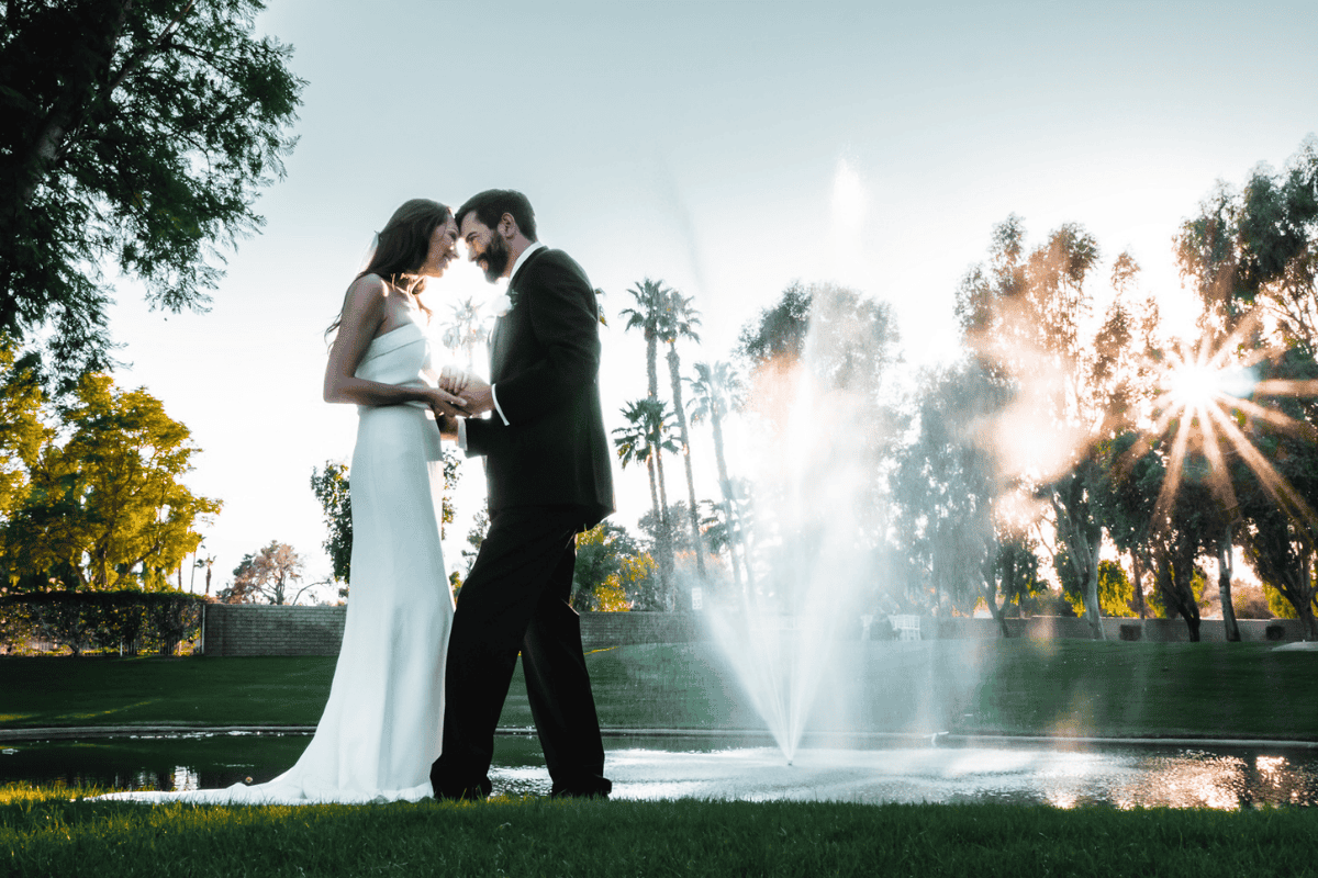 Outdoor wedding venue Emerald Desert RV Resort Palm Desert