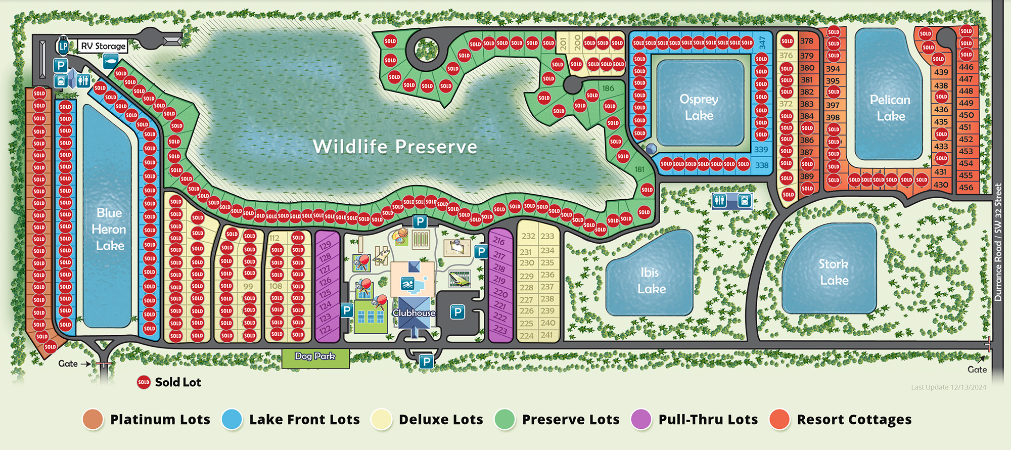 Silver Palms Map